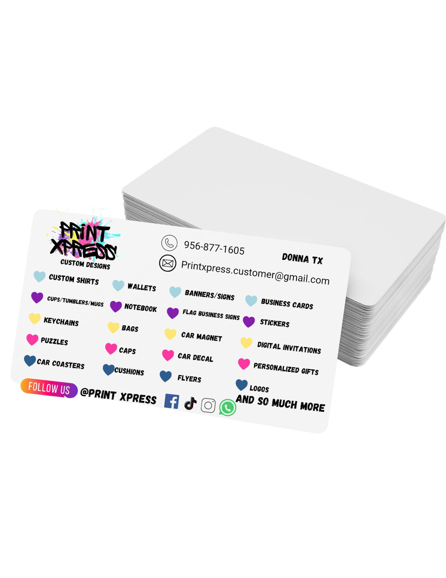 BUSINESS CARDS/INSTA CARDS – Print Xpress